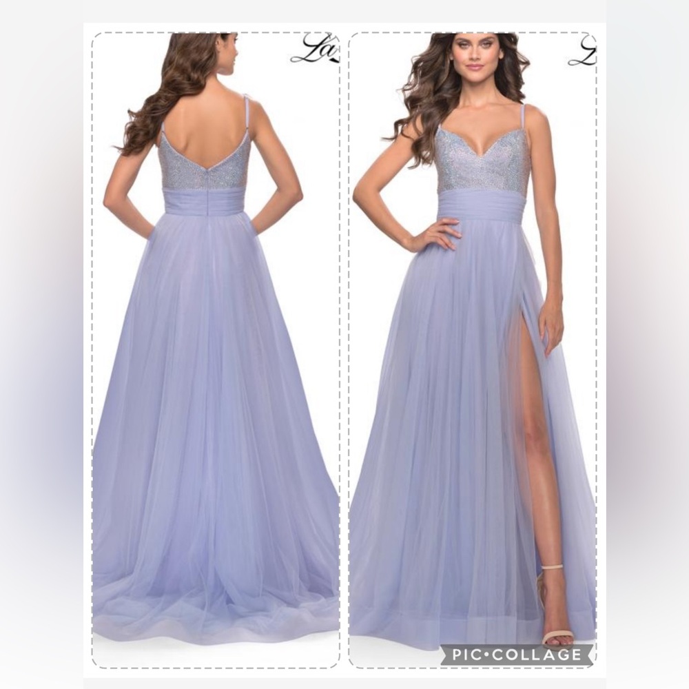 Size 00 blue gown